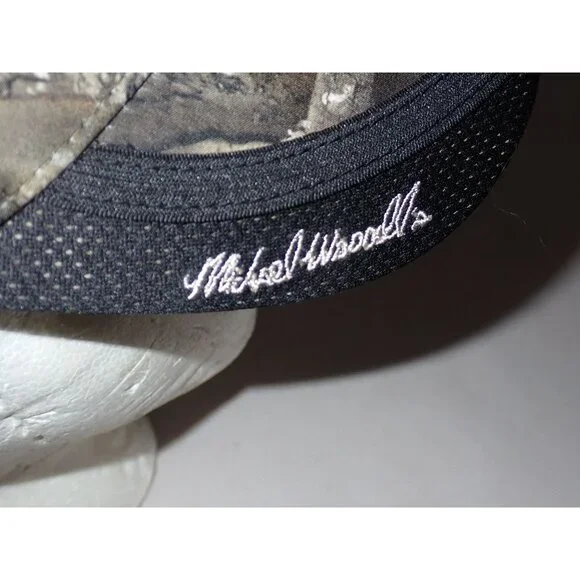 Bone Collector Camo Trucker Snapback Hat Adult Michael Wassal's Series Hunting - Picture 5 of 6